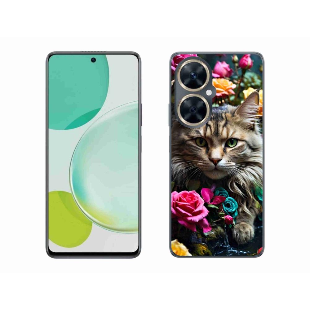Gelový kryt mmCase na Huawei Nova 11i - kočíčí pohled 2