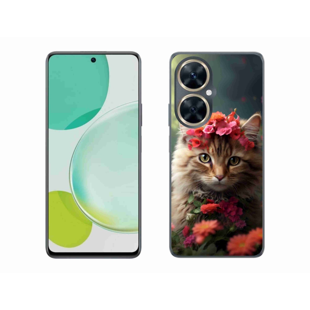 Gelový kryt mmCase na Huawei Nova 11i - kočíčí princezna