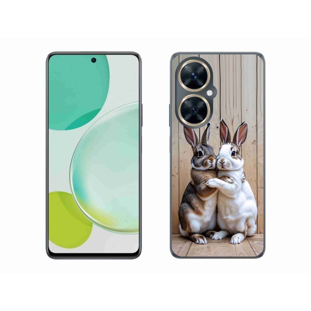 Gelový kryt mmCase na Huawei Nova 11i - králičí pár