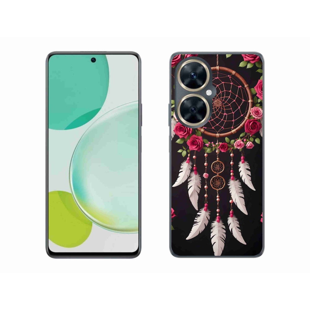 Gelový kryt mmCase na Huawei Nova 11i - lapač snů s růžemi