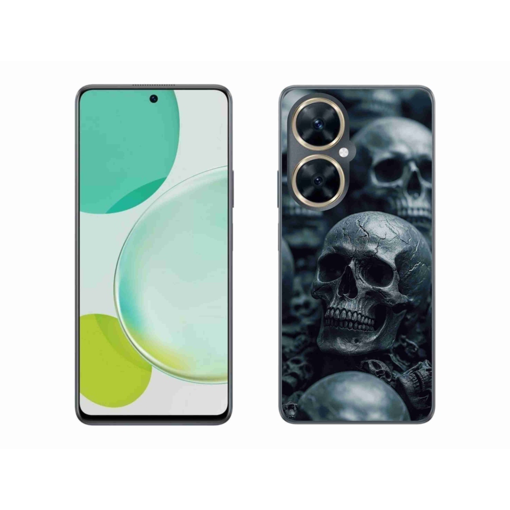 Gelový kryt mmCase na Huawei Nova 11i - lebka 2