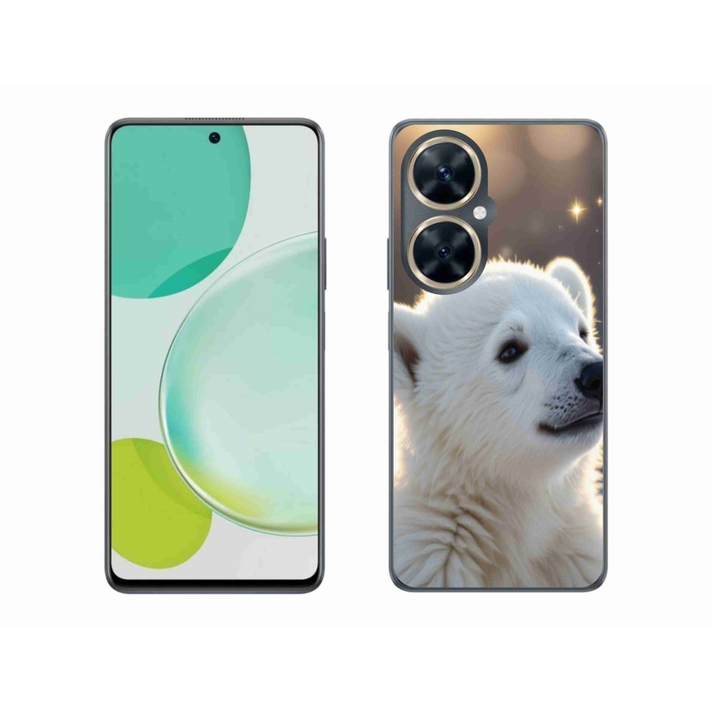 Gelový kryt mmCase na Huawei Nova 11i - lední medvěd
