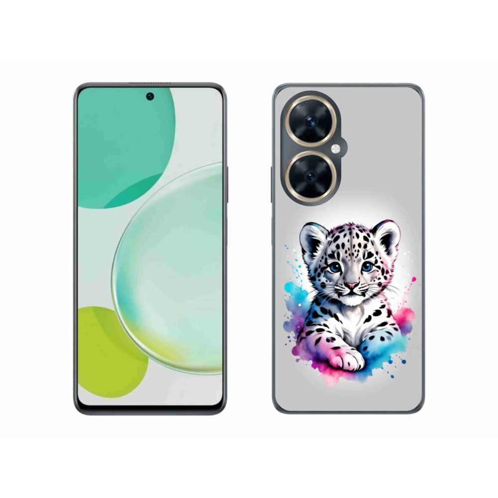 Gelový kryt mmCase na Huawei Nova 11i - levhartí mládě
