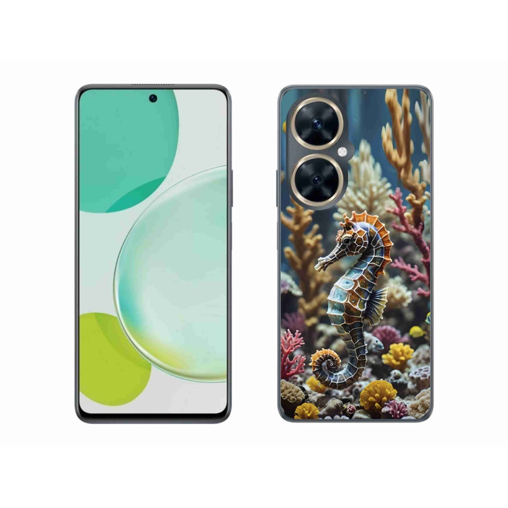 Gelový kryt mmCase na Huawei Nova 11i - mořský koník 2