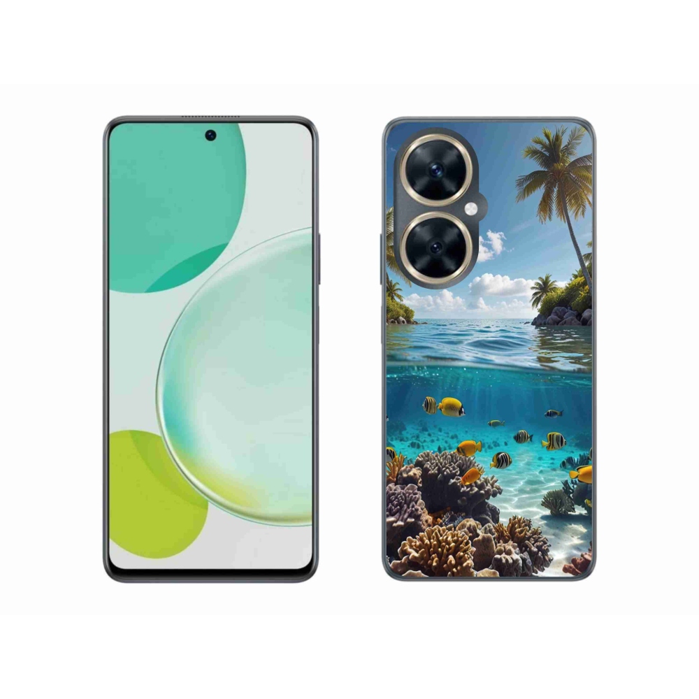 Gelový kryt mmCase na Huawei Nova 11i - mořský svět 4
