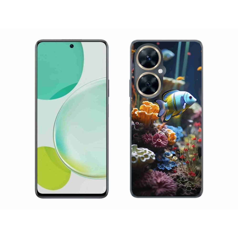 Gelový kryt mmCase na Huawei Nova 11i - mořský svět 5