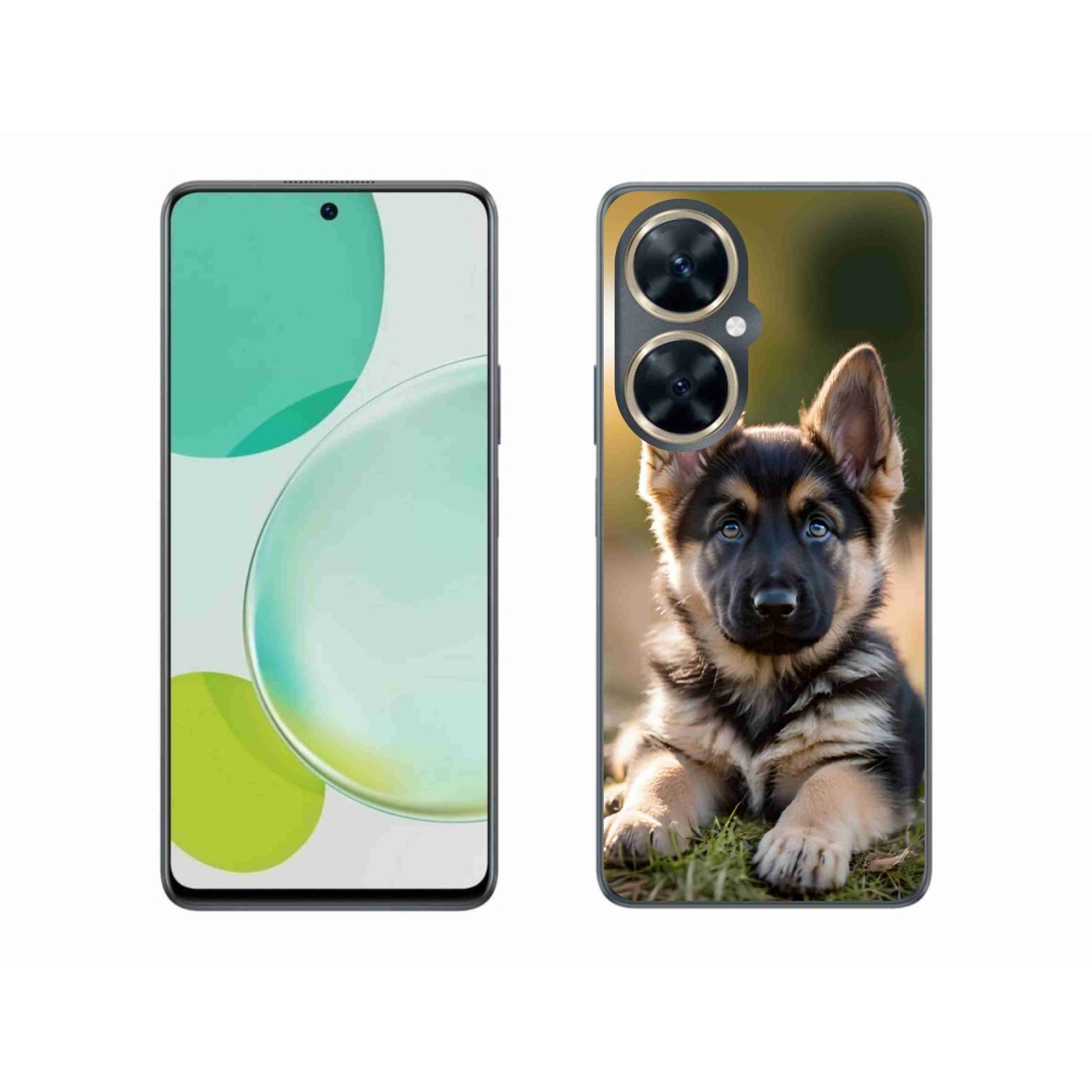 Gelový kryt mmCase na Huawei Nova 11i - německý ovčák v přírodě