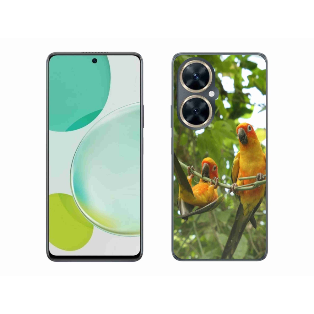 Gelový kryt mmCase na Huawei Nova 11i - papoušci aratingy