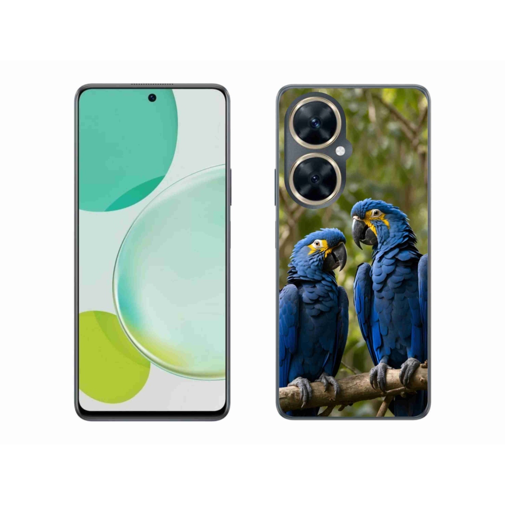 Gelový kryt mmCase na Huawei Nova 11i - papouščí duo