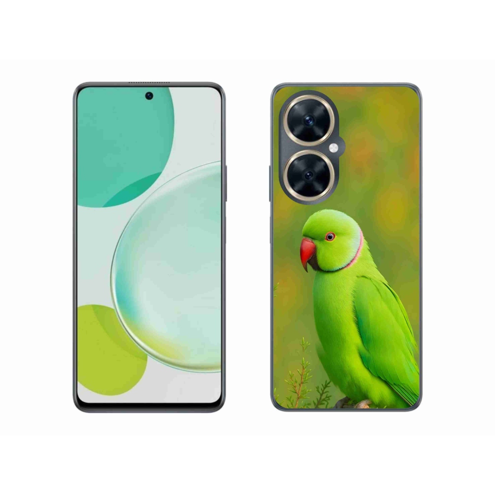 Gelový kryt mmCase na Huawei Nova 11i - papoušek alexandr 2