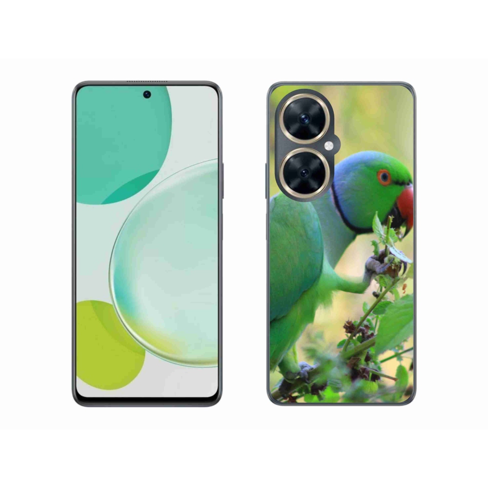 Gelový kryt mmCase na Huawei Nova 11i - papoušek alexandr
