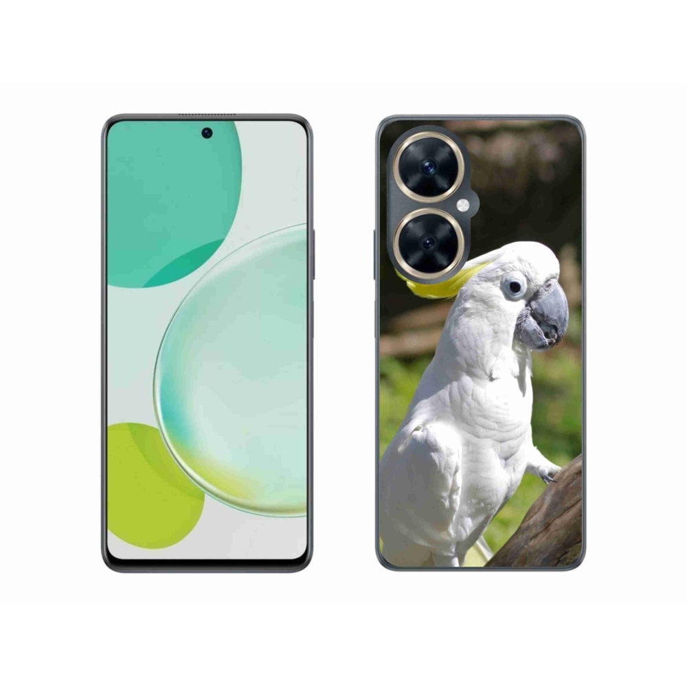 Gelový kryt mmCase na Huawei Nova 11i - papoušek kakadu 2