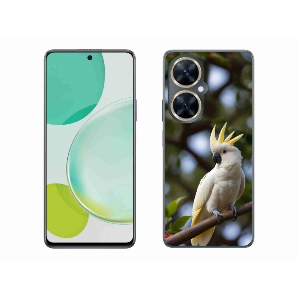 Gelový kryt mmCase na Huawei Nova 11i - papoušek kakadu 3