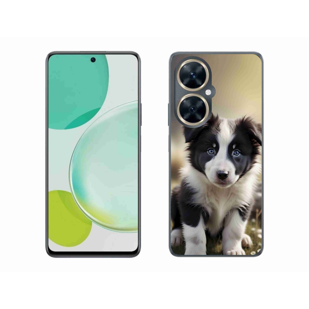 Gelový kryt mmCase na Huawei Nova 11i - roztomilá border kolie