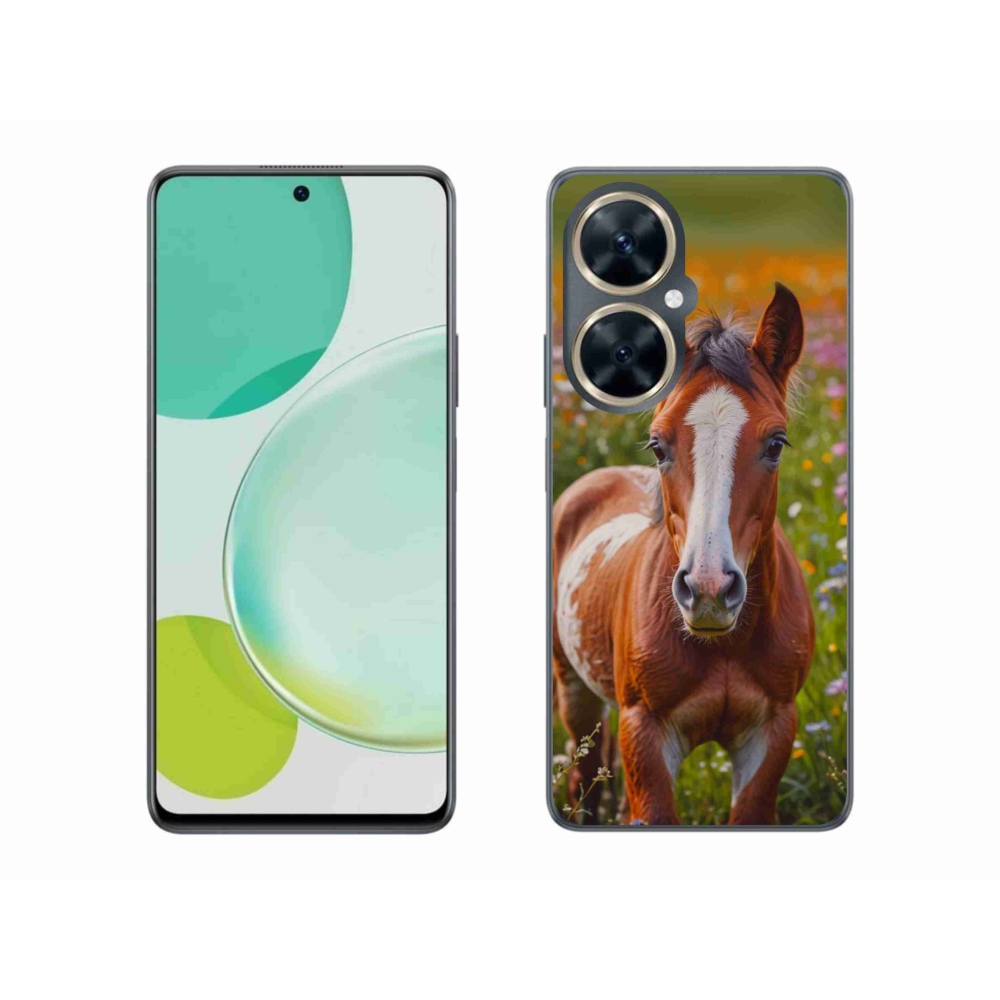 Gelový kryt mmCase na Huawei Nova 11i - roztomilé hříbě