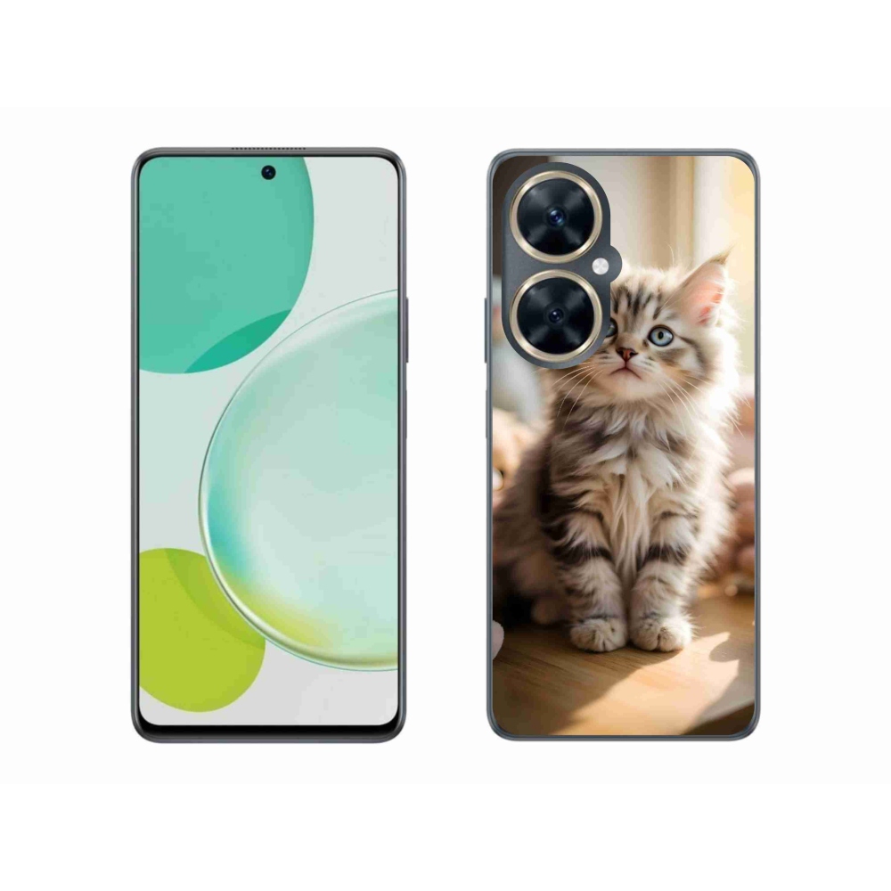 Gelový kryt mmCase na Huawei Nova 11i - roztomilé kotě 10