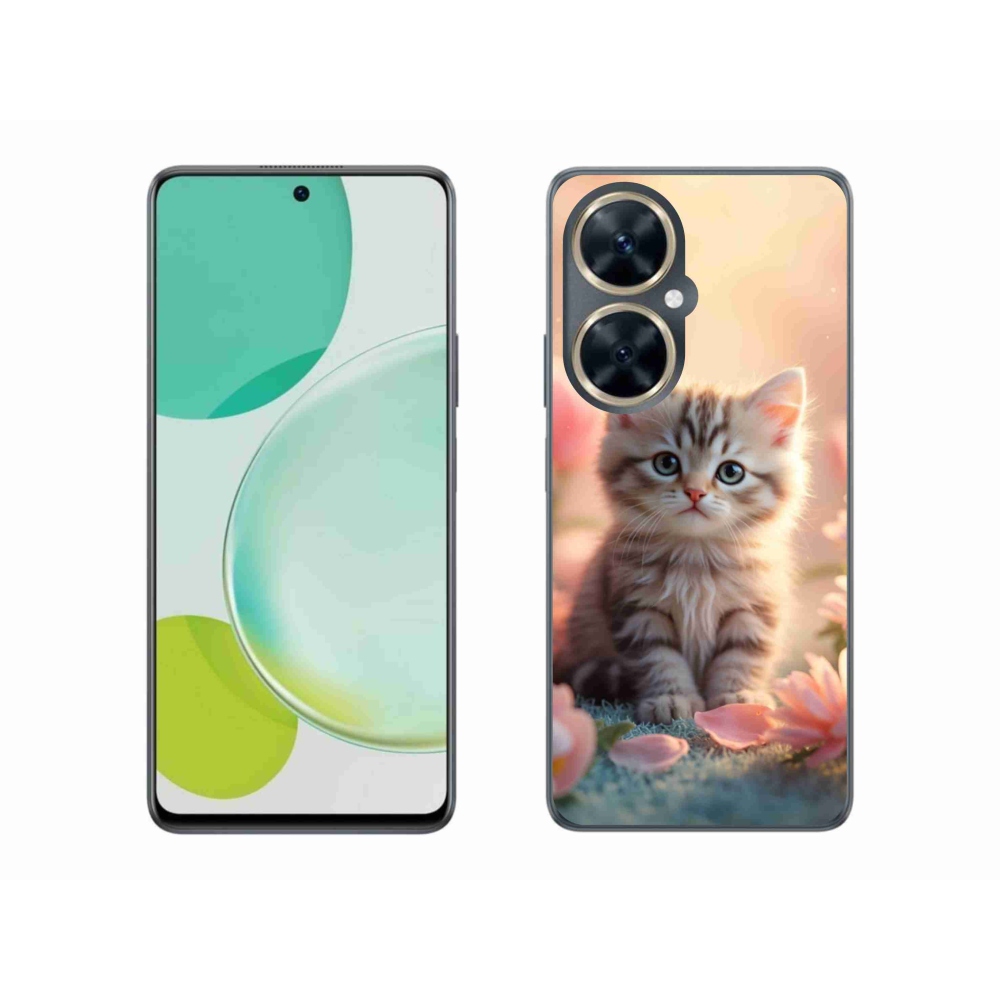 Gelový kryt mmCase na Huawei Nova 11i - roztomilé kotě 8