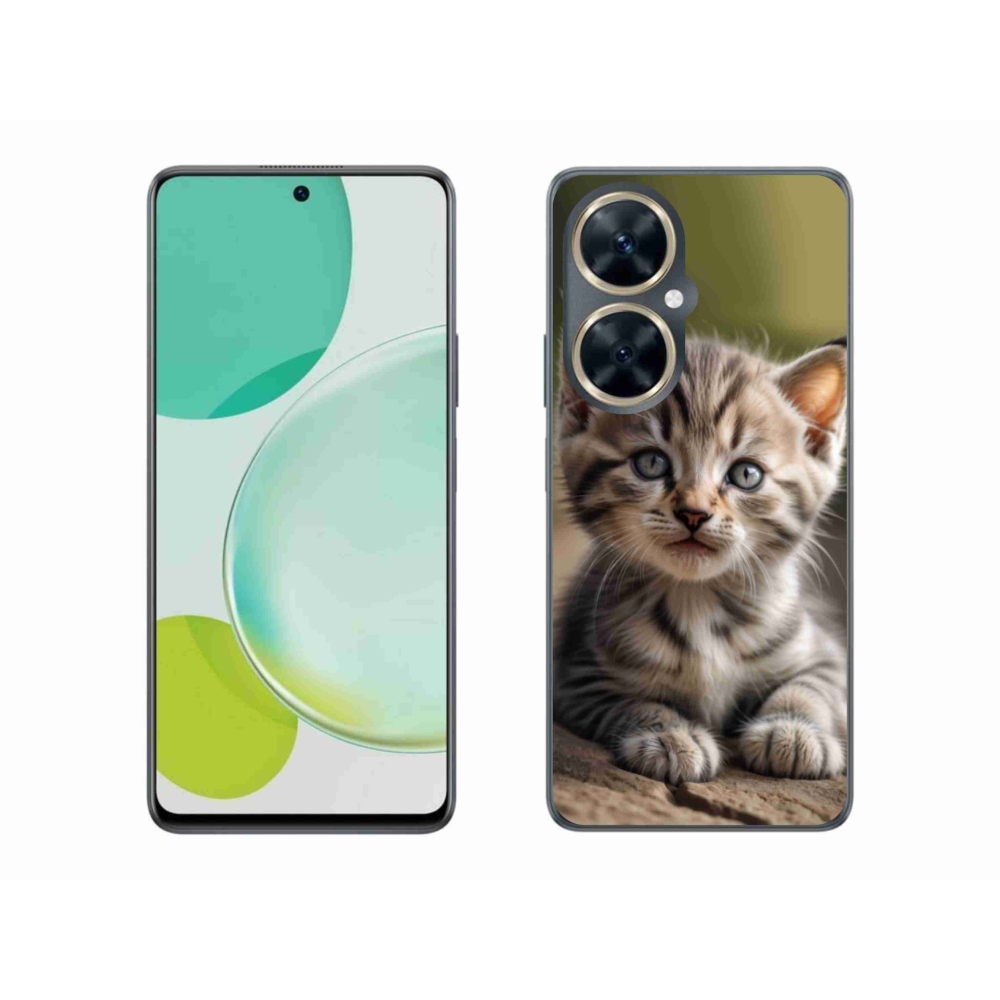Gelový kryt mmCase na Huawei Nova 11i - roztomilé kotě 9