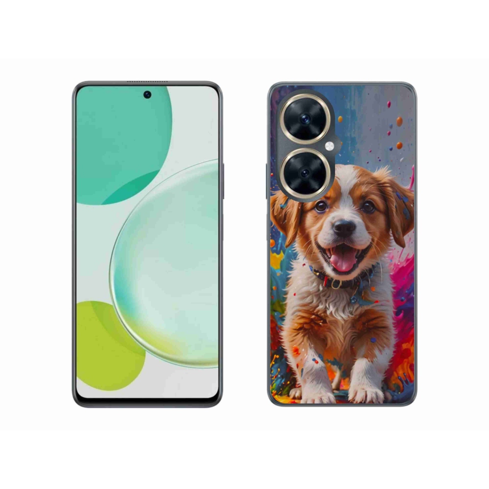 Gelový kryt mmCase na Huawei Nova 11i - roztomilé štěně 3