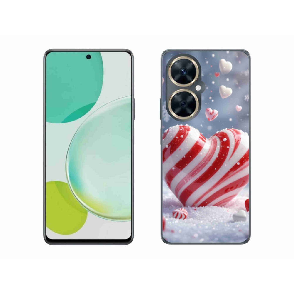 Gelový kryt mmCase na Huawei Nova 11i - sladké srdce