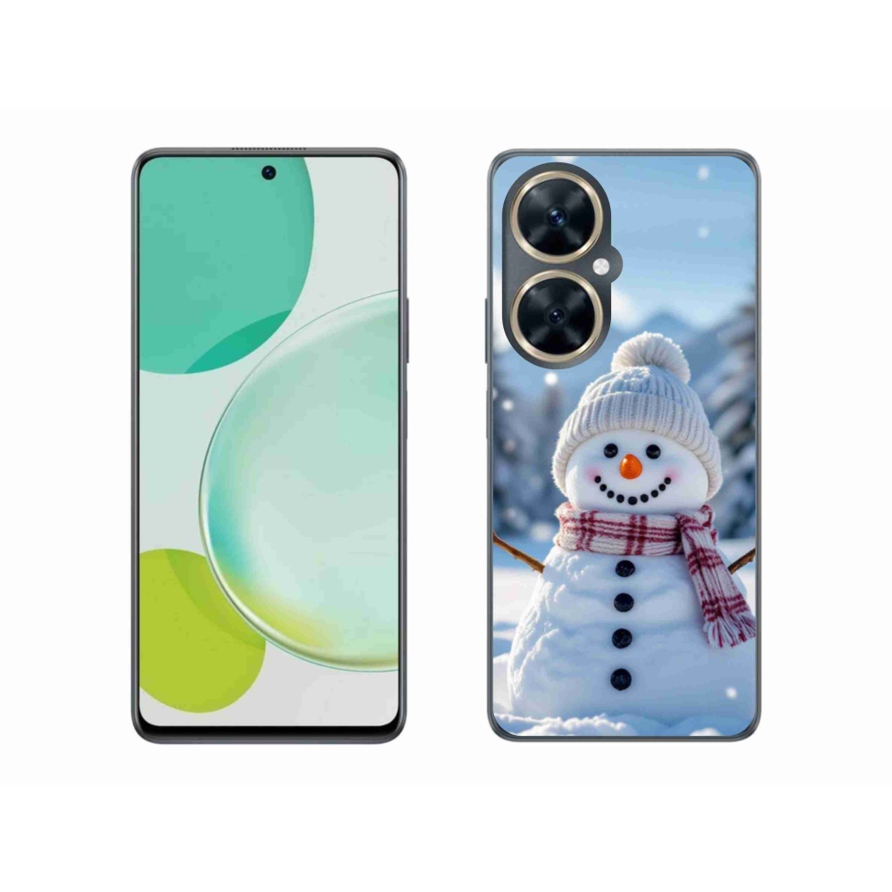 Gelový kryt mmCase na Huawei Nova 11i - sněhulák 3