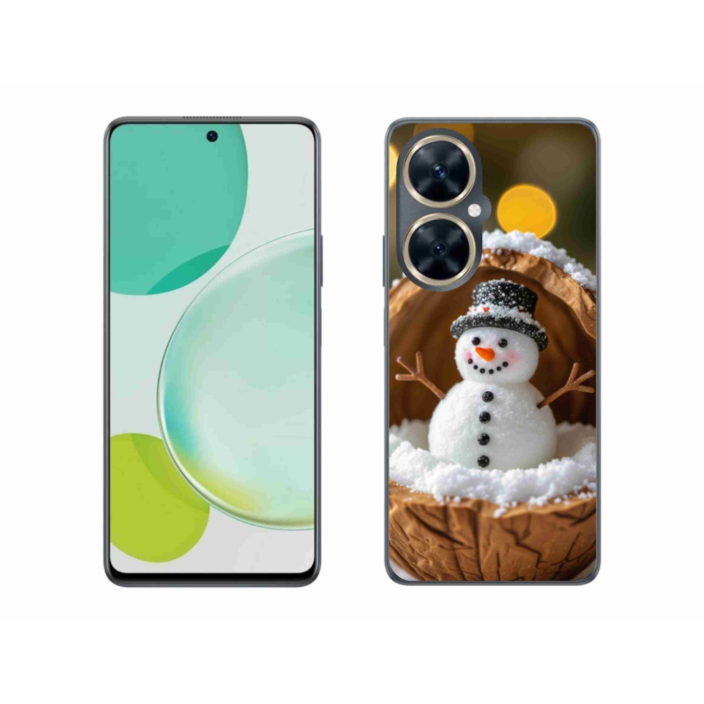 Gelový kryt mmCase na Huawei Nova 11i - sněhulák 4