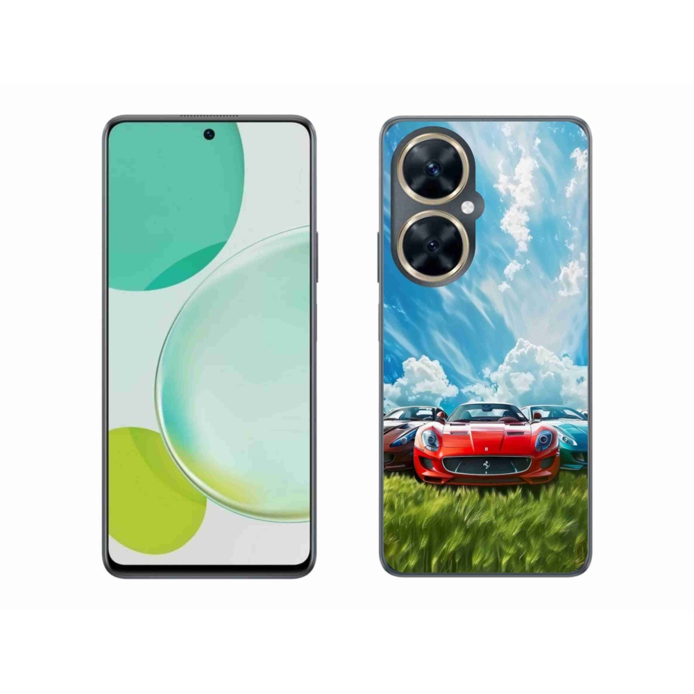 Gelový kryt mmCase na Huawei Nova 11i - sportovní vozy
