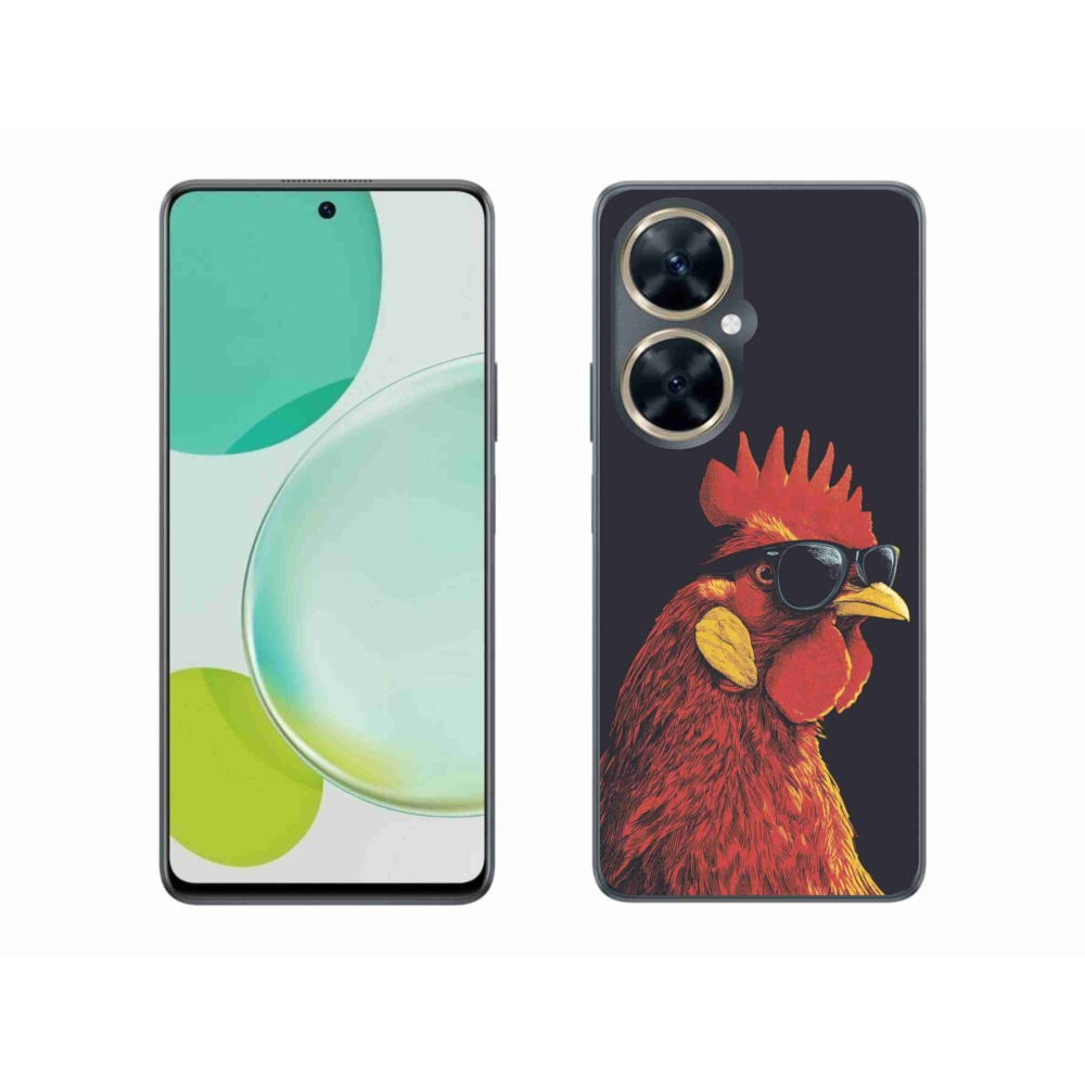 Gelový kryt mmCase na Huawei Nova 11i - stylový kohout