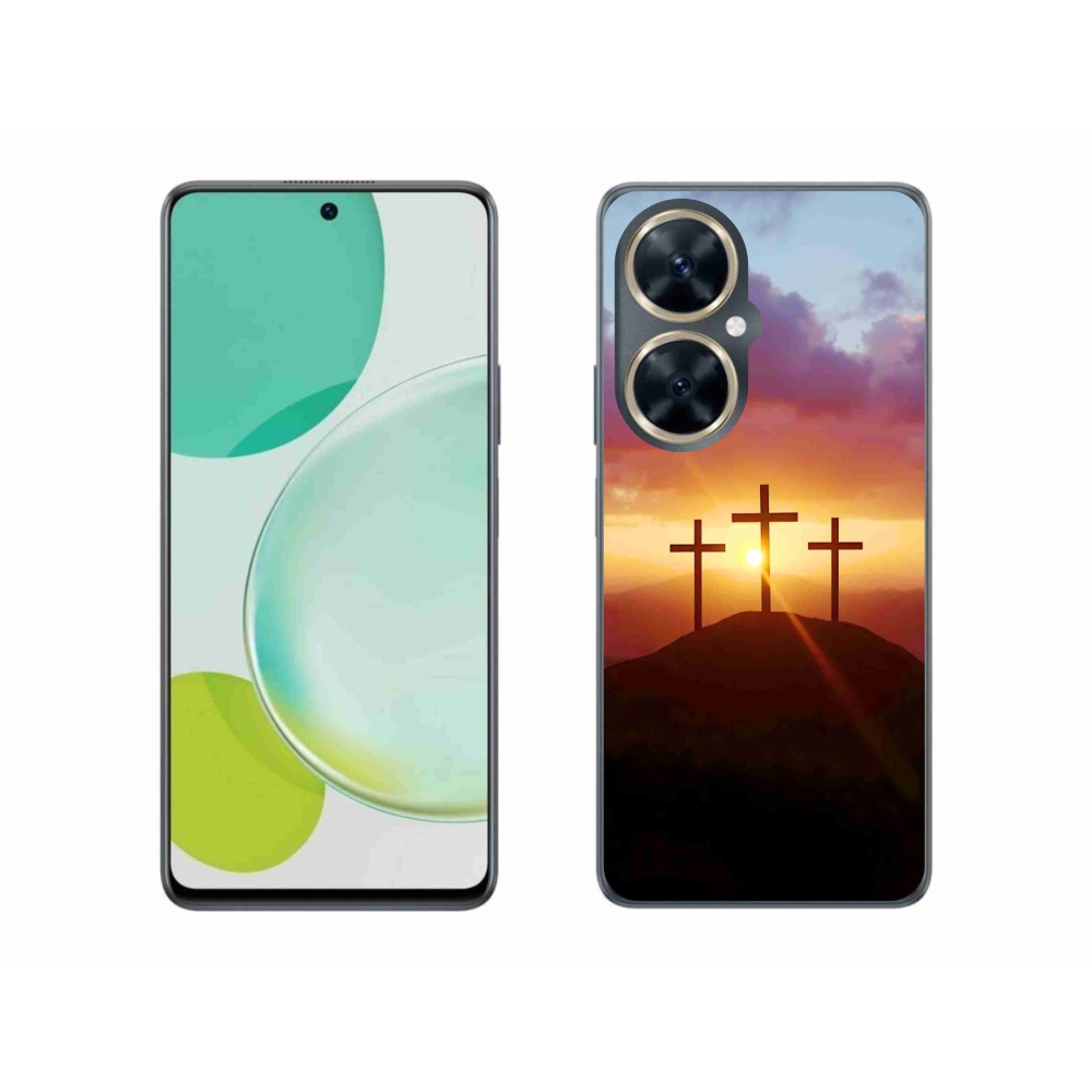 Gelový kryt mmCase na Huawei Nova 11i - tři kříže