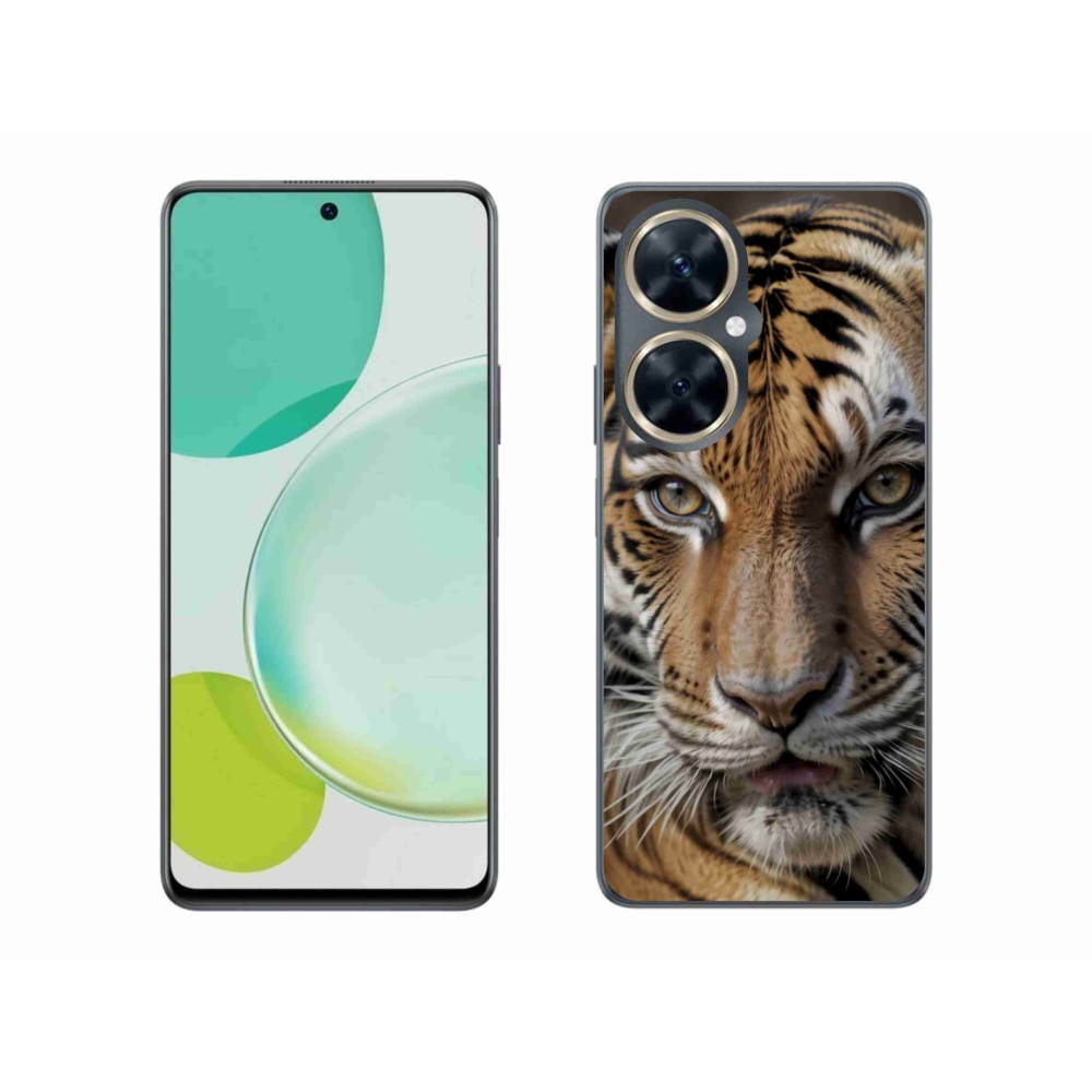 Gelový kryt mmCase na Huawei Nova 11i - tygří pohled