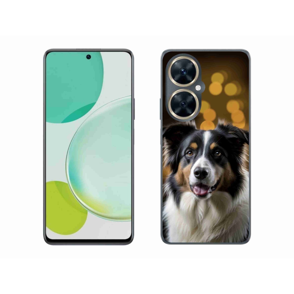 Gelový kryt mmCase na Huawei Nova 11i - usměvavý australský ovčák