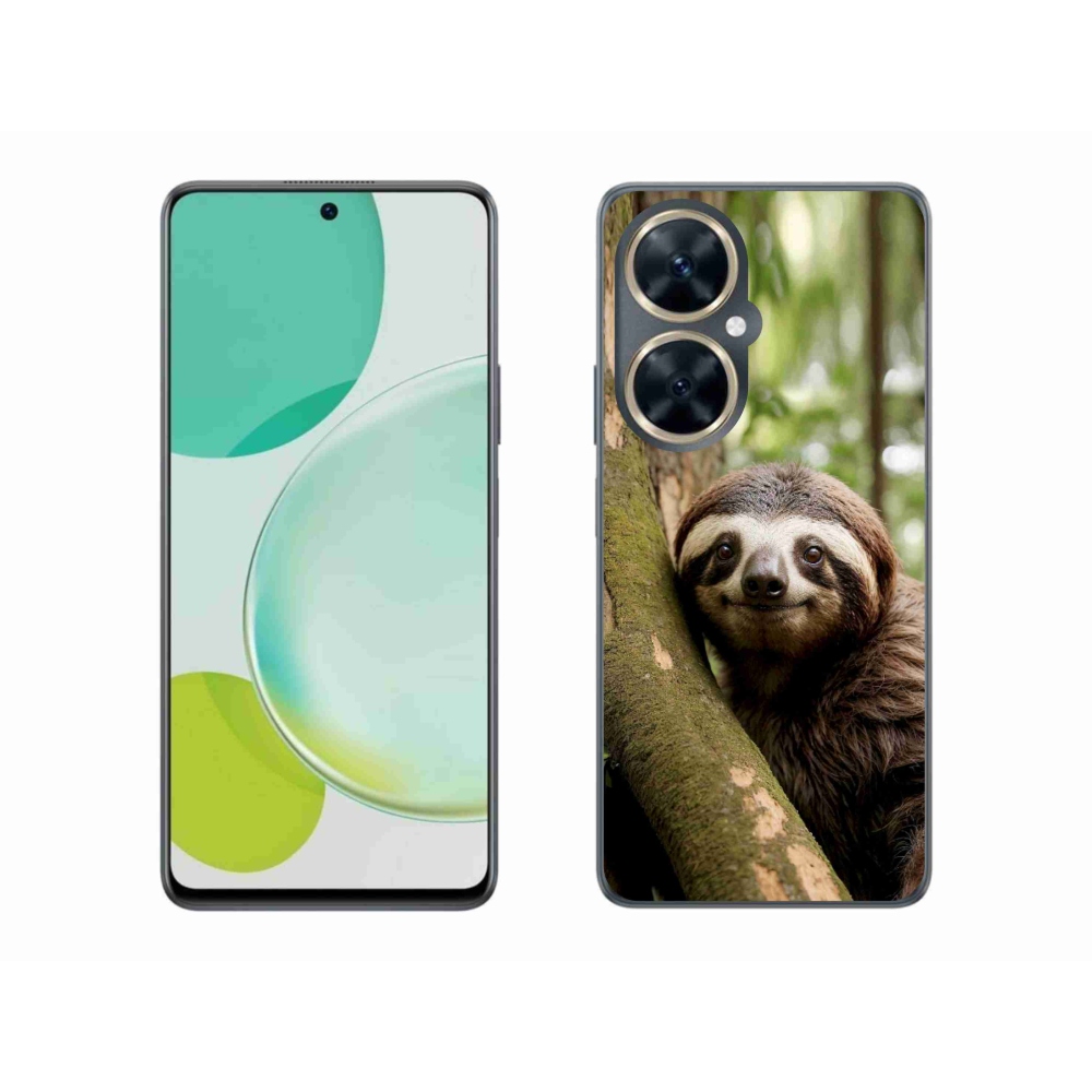 Gelový kryt mmCase na Huawei Nova 11i - usměvavý lenochod