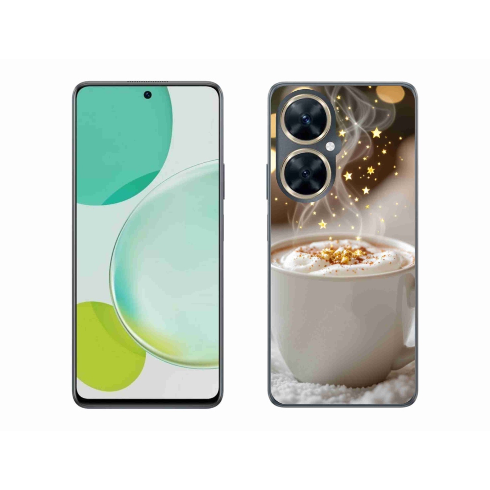 Gelový kryt mmCase na Huawei Nova 11i - vánoční horký nápoj