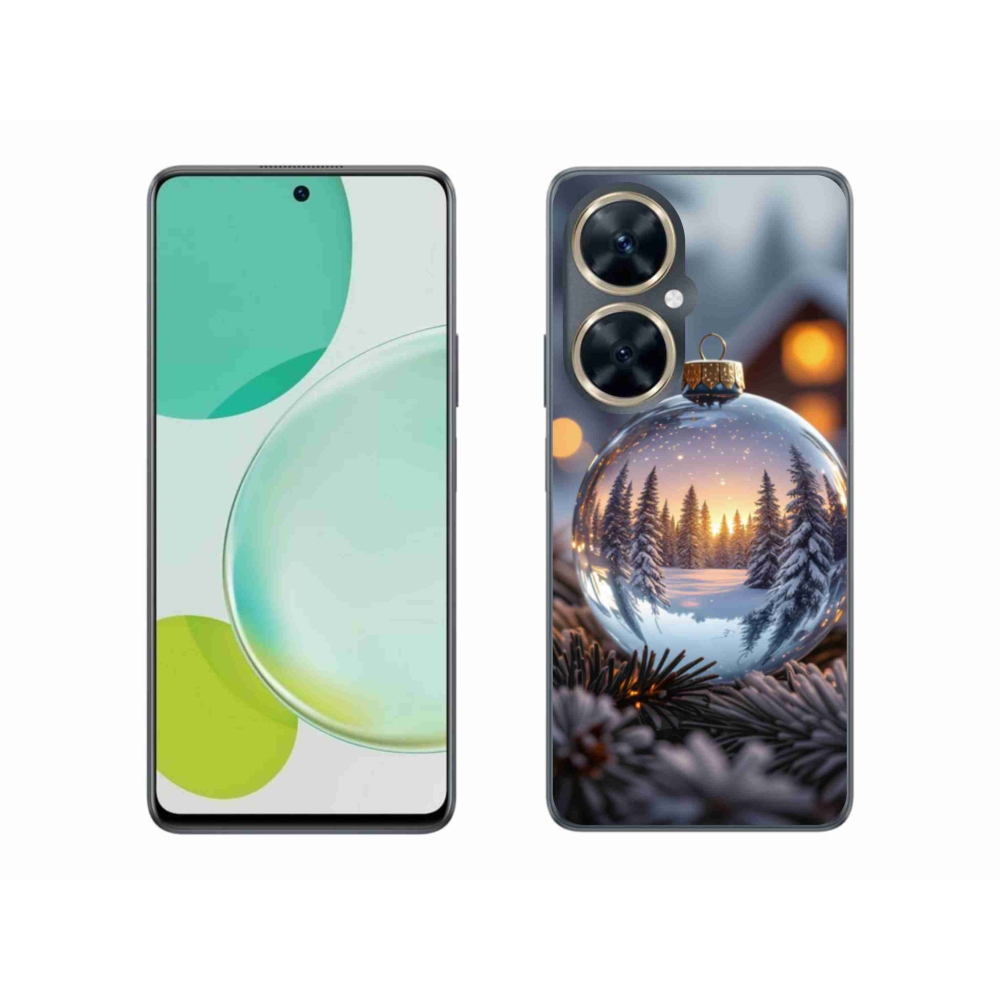 Gelový kryt mmCase na Huawei Nova 11i - vánoční ozdoba