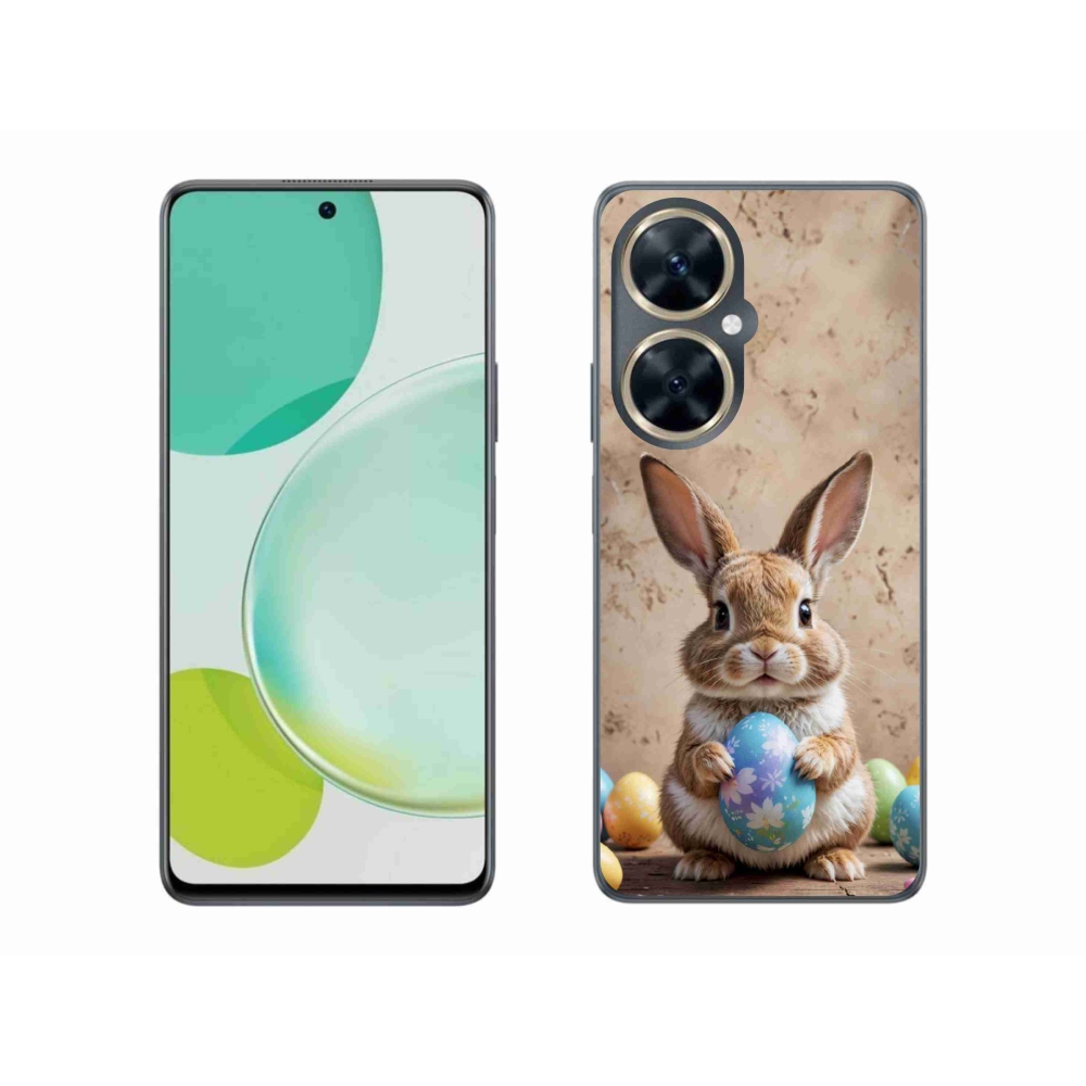 Gelový kryt mmCase na Huawei Nova 11i - velikonoční králíček