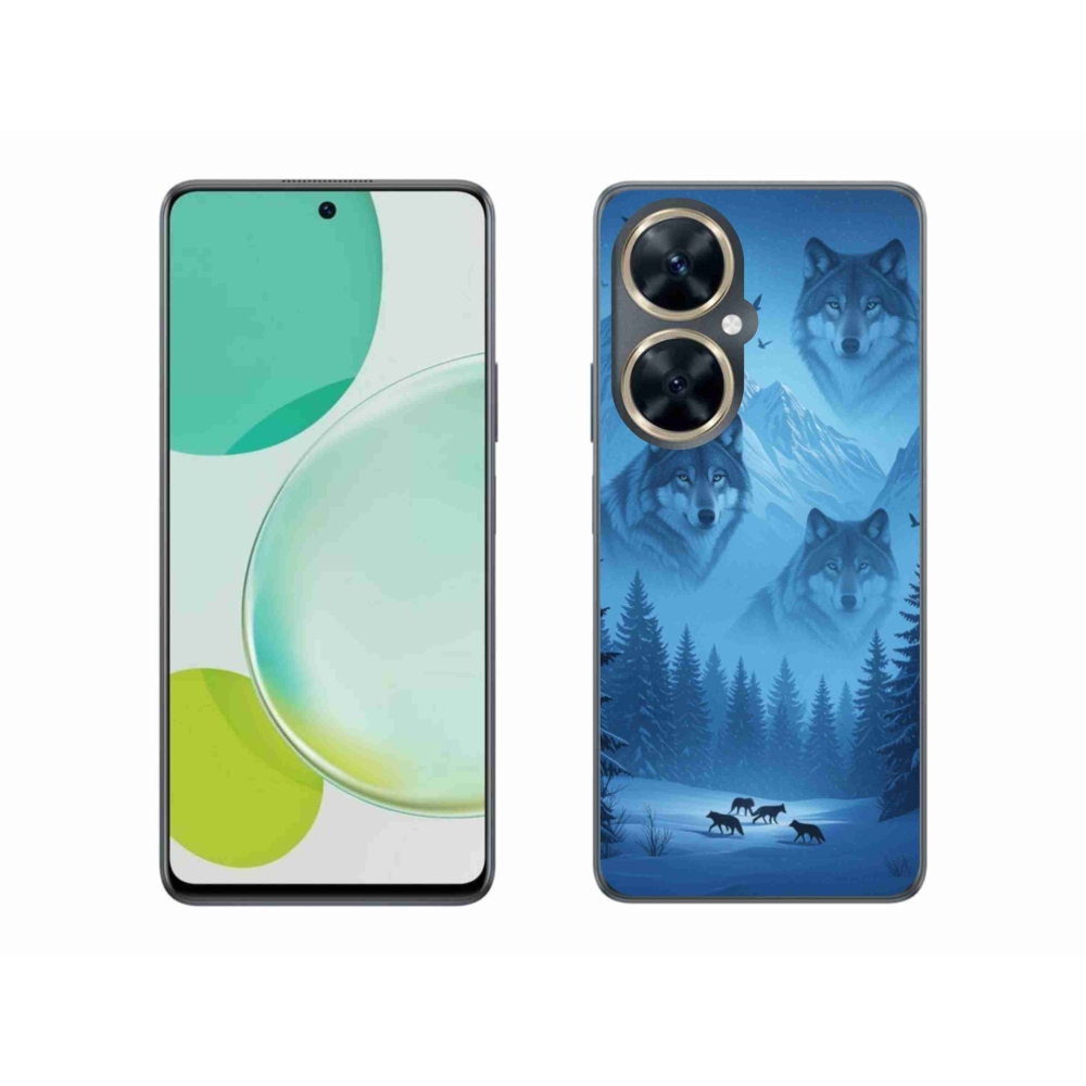 Gelový kryt mmCase na Huawei Nova 11i - vlčí smečka