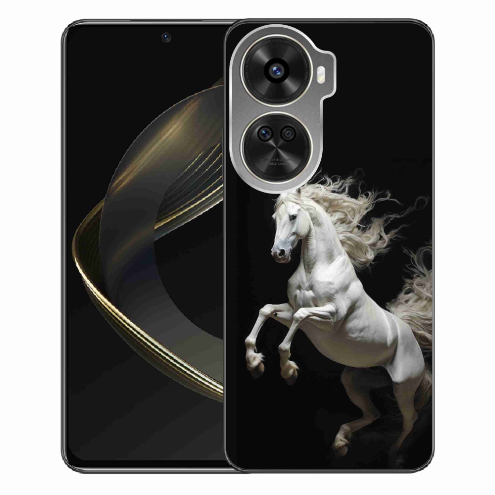 Gelový kryt mmCase na Huawei Nova 12 SE - bílý kůň 4