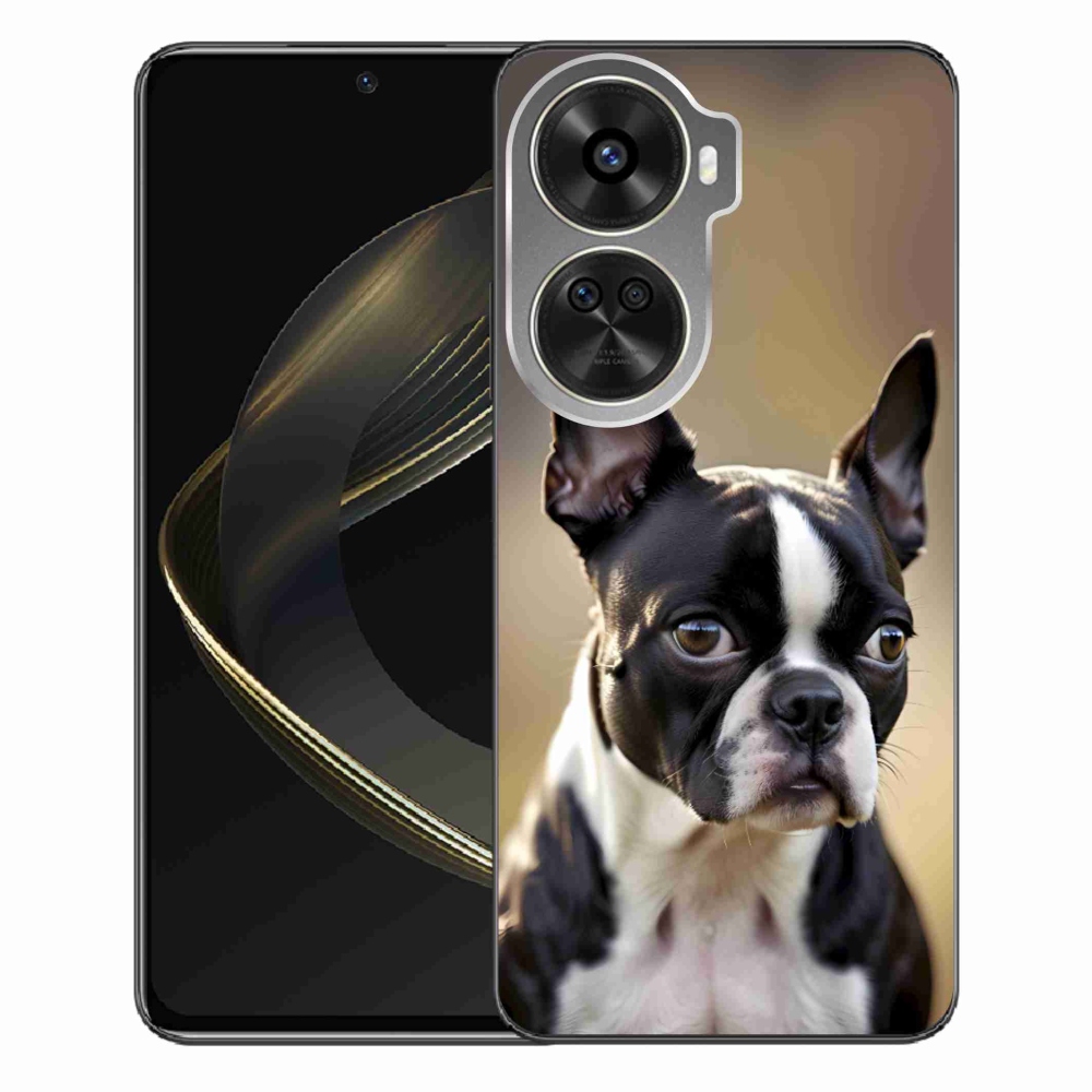 Gelový kryt mmCase na Huawei Nova 12 SE - bostonský teriér