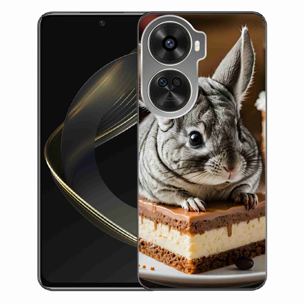 Gelový kryt mmCase na Huawei Nova 12 SE - činčila