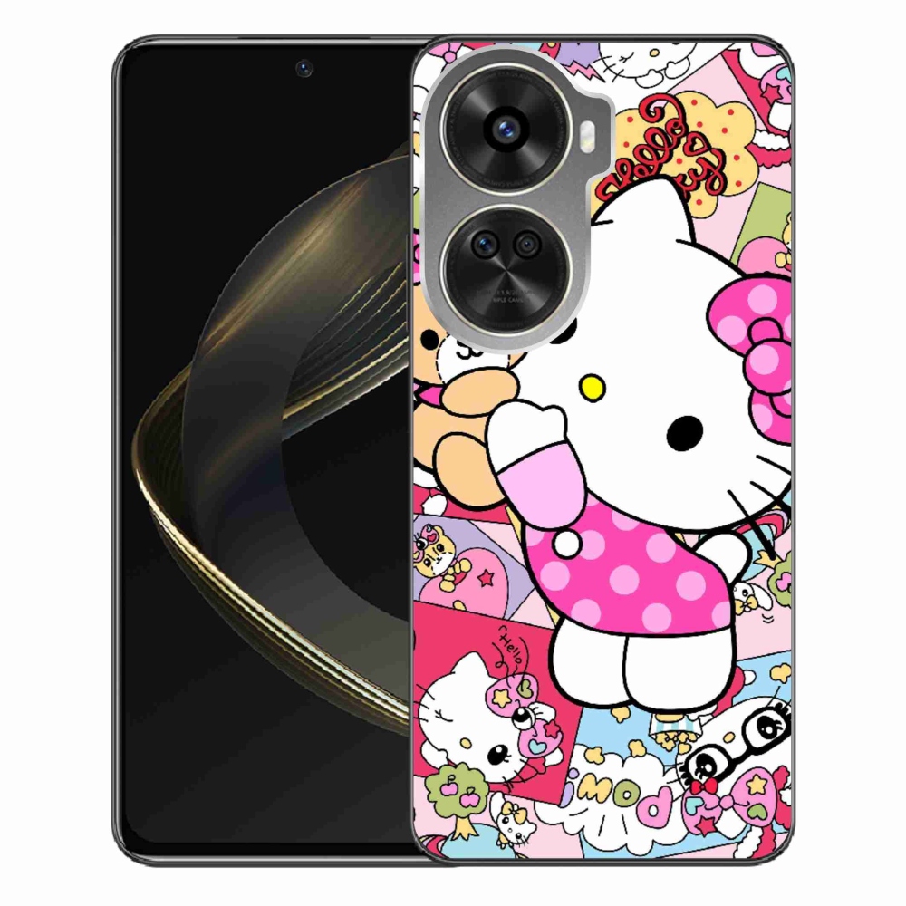 Gelový kryt mmCase na Huawei Nova 12 SE - cute kitty