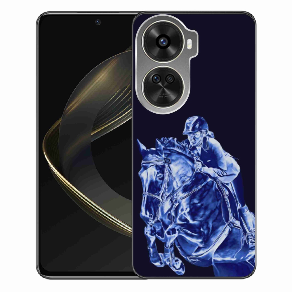 Gelový kryt mmCase na Huawei Nova 12 SE - dostihový kůň