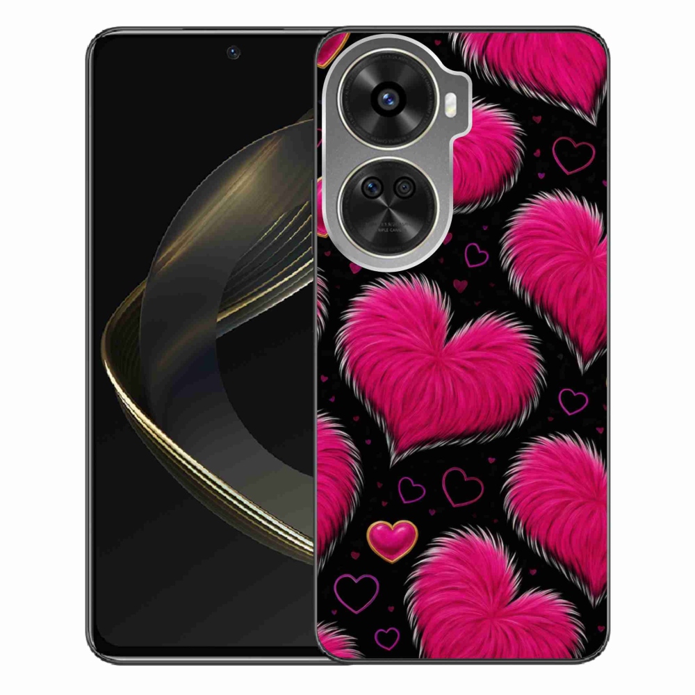 Gelový kryt mmCase na Huawei Nova 12 SE - hebká srdce