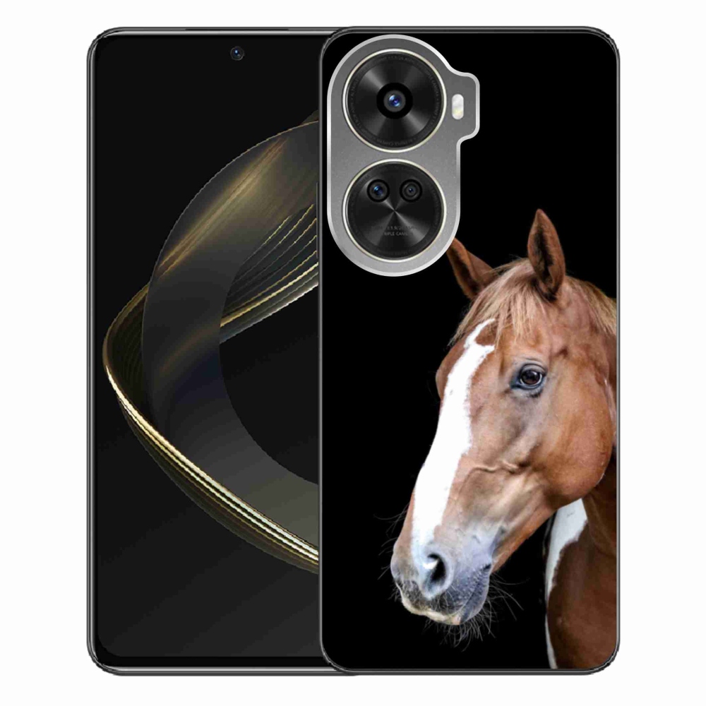 Gelový kryt mmCase na Huawei Nova 12 SE - hnědý kůň 3