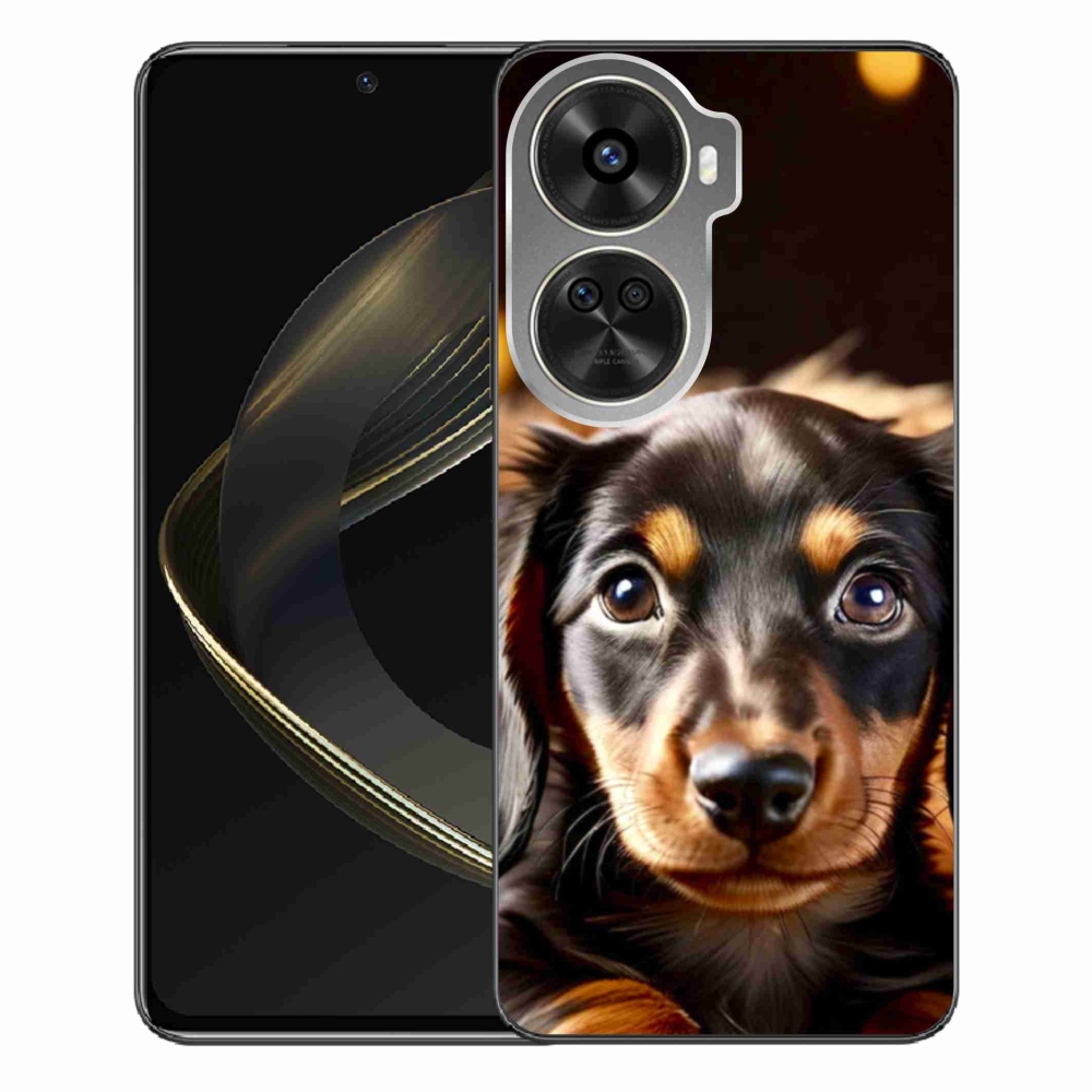 Gelový kryt mmCase na Huawei Nova 12 SE - jezevčík