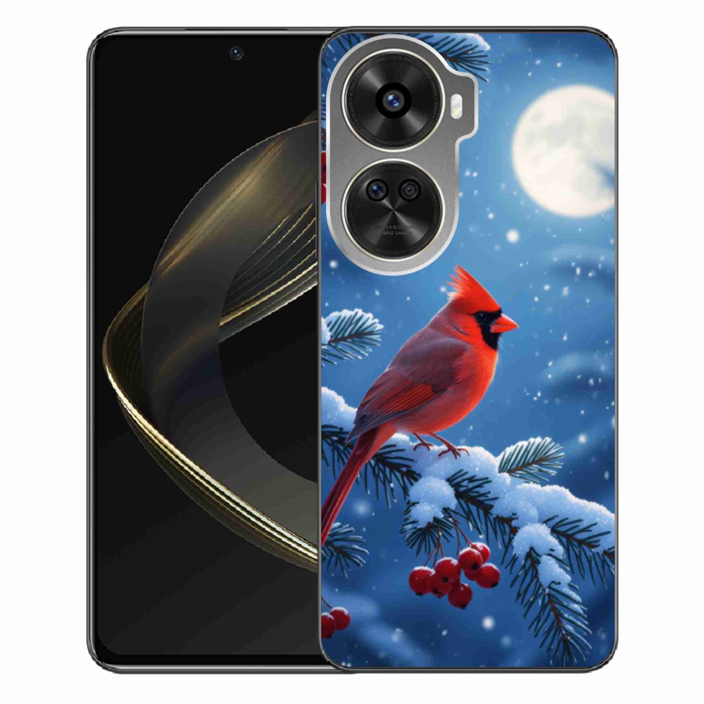 Gelový kryt mmCase na Huawei Nova 12 SE - kardinál červený