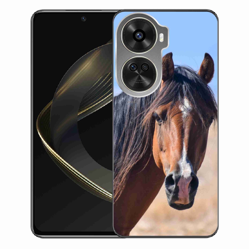 Gelový kryt mmCase na Huawei Nova 12 SE - klidný kůň