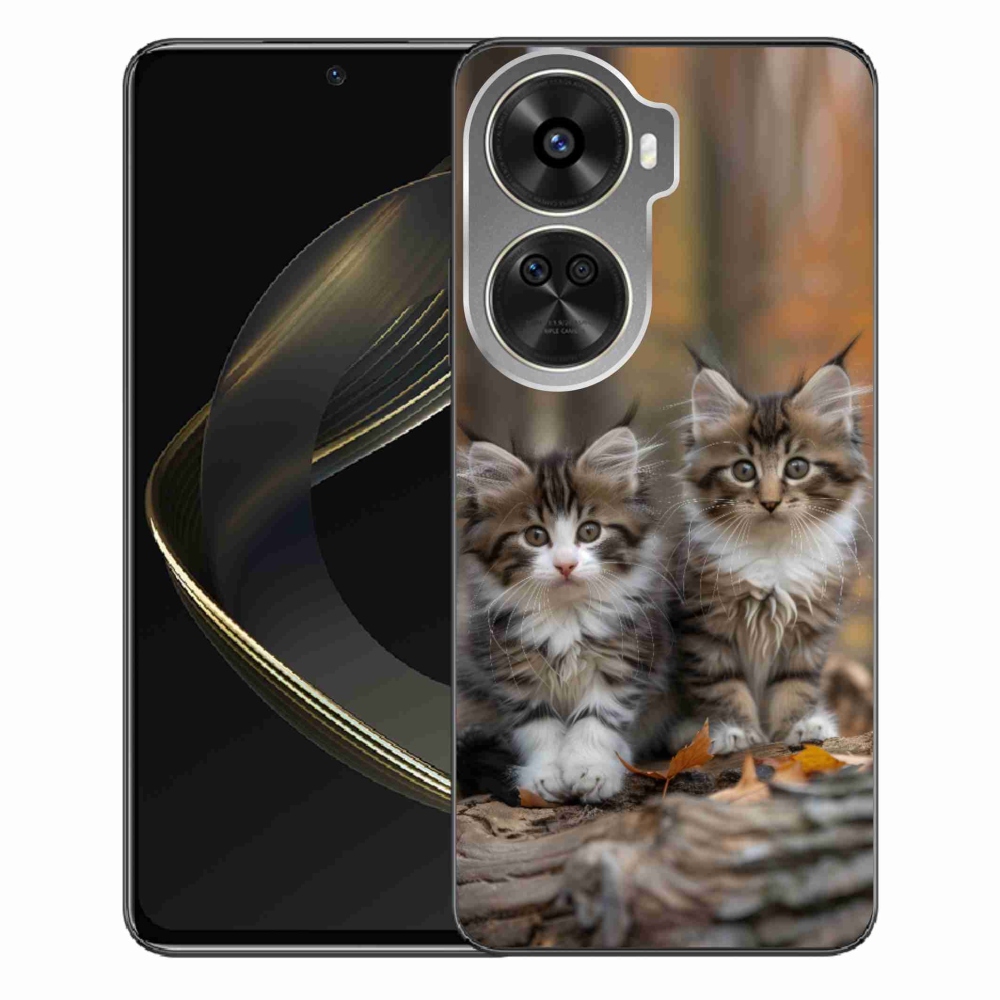 Gelový kryt mmCase na Huawei Nova 12 SE - kočičí duo 3