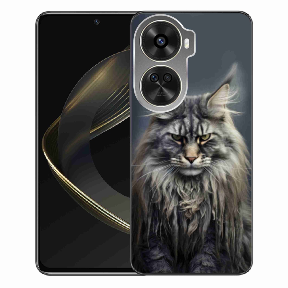 Gelový kryt mmCase na Huawei Nova 12 SE - kočíčí pohled 4