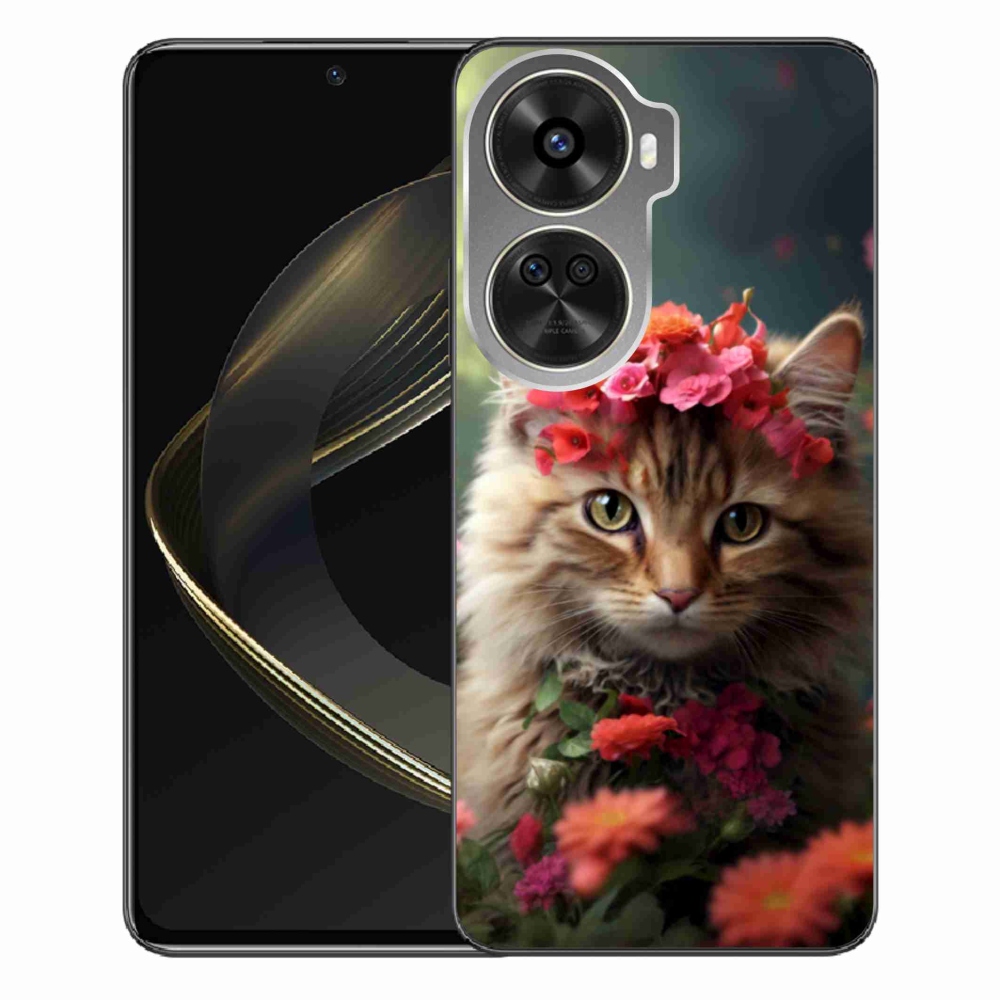 Gelový kryt mmCase na Huawei Nova 12 SE - kočíčí princezna