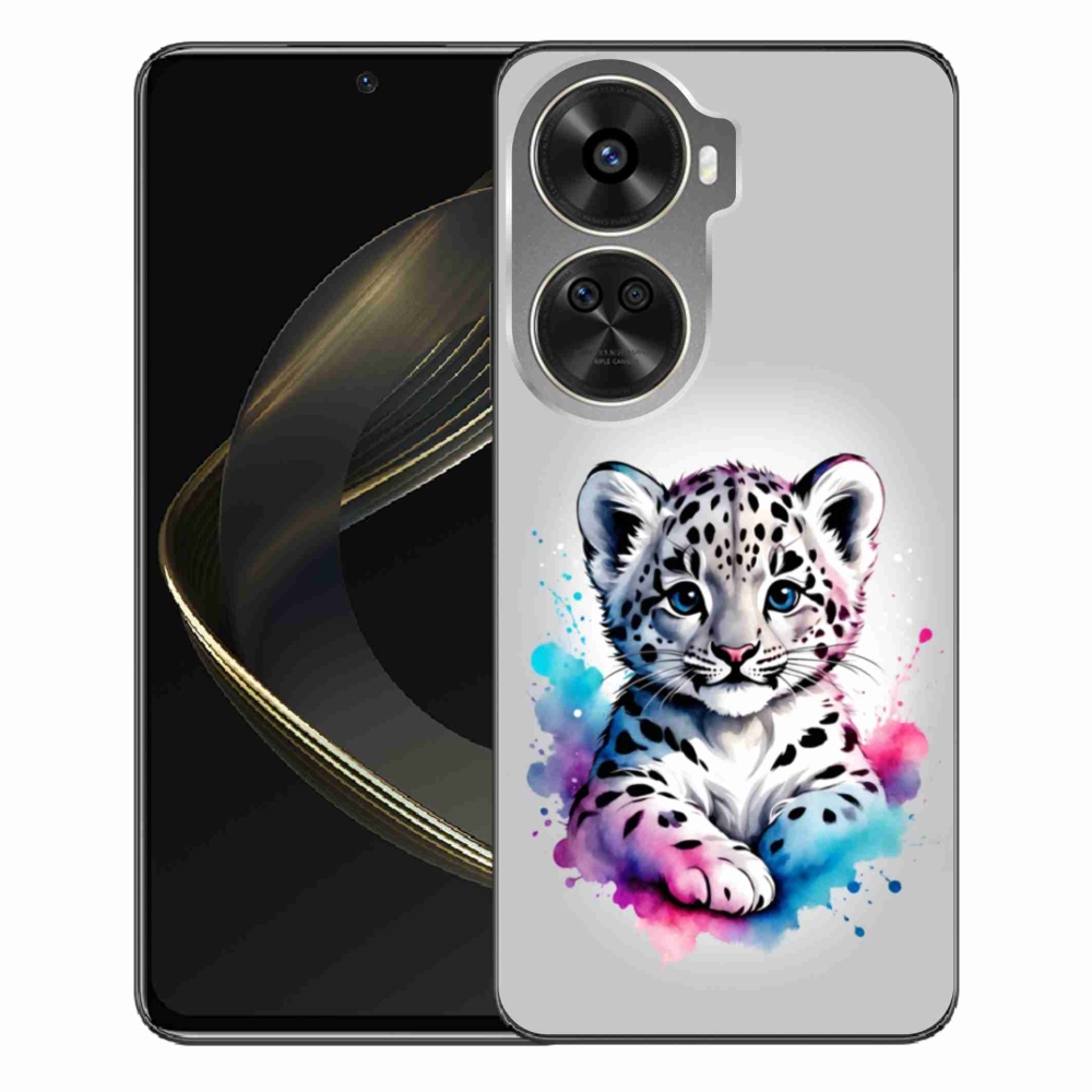 Gelový kryt mmCase na Huawei Nova 12 SE - levhartí mládě